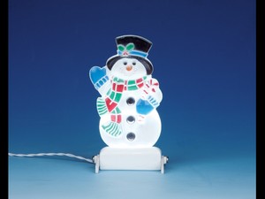 Lemax Yard Light-Snowman